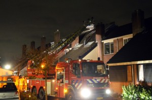 Schoorsteenbrandje in woning aan de Boeier in Barendrecht