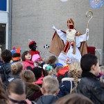 Sinterklaas swingt de pan uit bij aankomst op Het Kompas