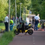 Jongen op BMX gewond na aanrijding met scooter op het Riederpad in Barendrecht