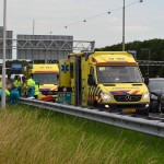 Meerdere gewonden bij aanrijding met drie auto's op de A29 bij Barendrecht
