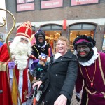 Sinterklaas met pieten en pietenband over de Middenbaan Barendrecht 2013