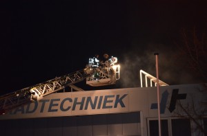 Gebouwbrand door kachel aan de Koopliedenweg in Barendrecht