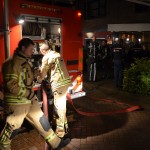 Schoorsteenbrand aan het Riederveld in Barendrecht (Carnisselande)