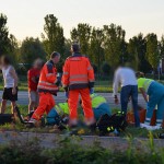 Scooterrijder zwaargewond bij aanrijding met auto aan de Kilweg in Barendrecht