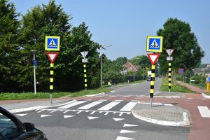 Kruispunt fietspad Middeldijk krijgt hogere drempels