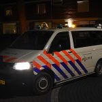 Politieauto, avond, Barendrecht