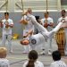 Capoeira demonstratie in sporthal de Bongerd