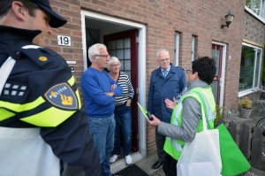 Bewoners centrum alert gemaakt tijdens veiligheidspreventieactie in Barendrecht