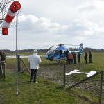 Helikopter verliest tankdop bij landing in Zuidpolder, Barendrecht