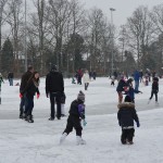 Schaatsbaan Barendrecht op sportpark Ziedewij op zaterdag 26 januari 2013