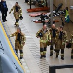 Brandweer oefent in spoortunnel van station Barendrecht