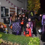 Halloween groots gevierd bij het Griegplantsoen in Barendrecht