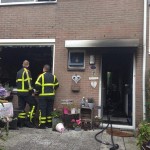 Uitslaande brand in woning aan de Schokker in Barendrecht