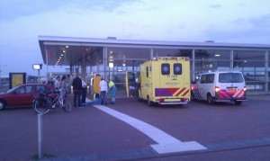 Persoon aangereden op parkeerdek NS station Barendrecht (Stationsweg)