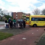 Vrouw gewond aan been bij aanrijding rotonde 2e Barendrechtseweg in Barendrecht