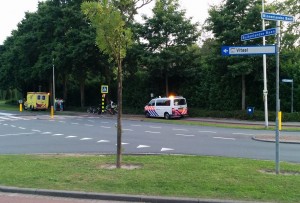 Ongeval met scooter aan de Binnenlandse Baan in Barendrecht