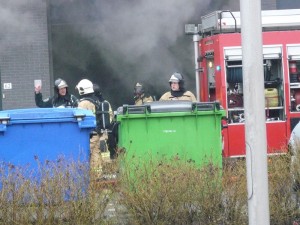 Brand bij de Bezorg Beer op bedrijventerrein Bijdorp-West (Barendrecht)